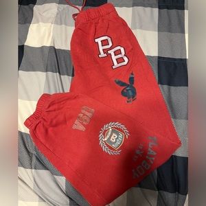 PacSun Women's Red sweatpants